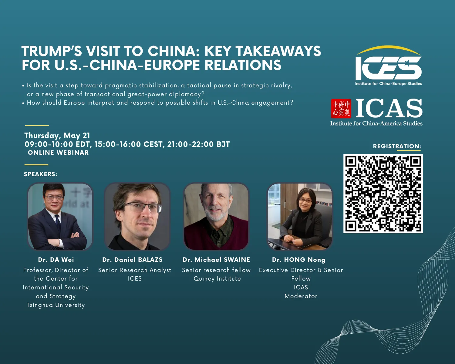 ICES and ICAS Webinar poster